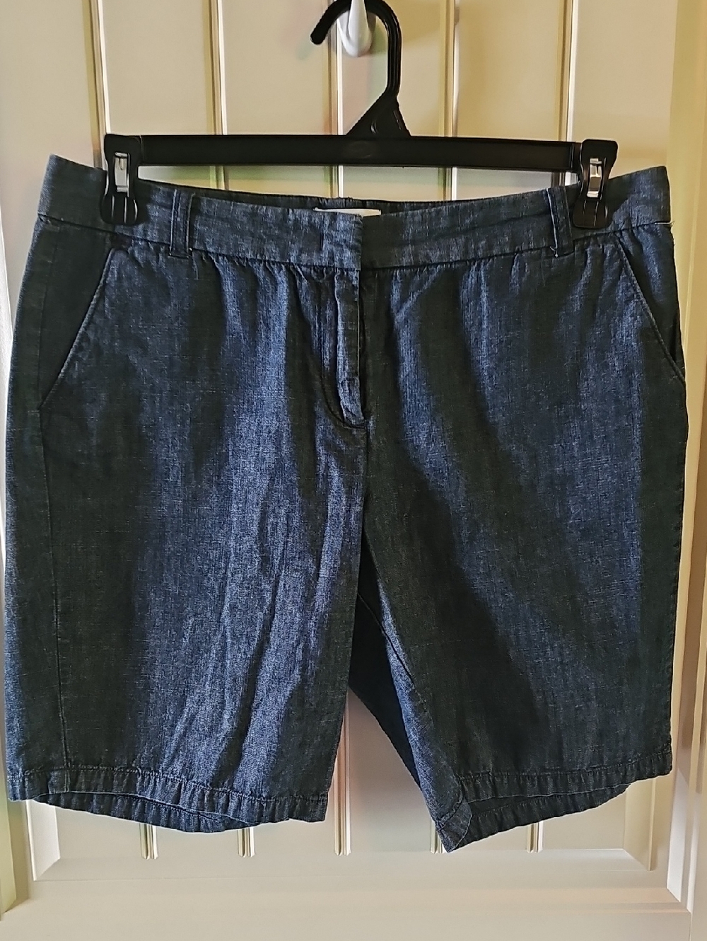 J. Crew Chambray Bermuda Ladies 10